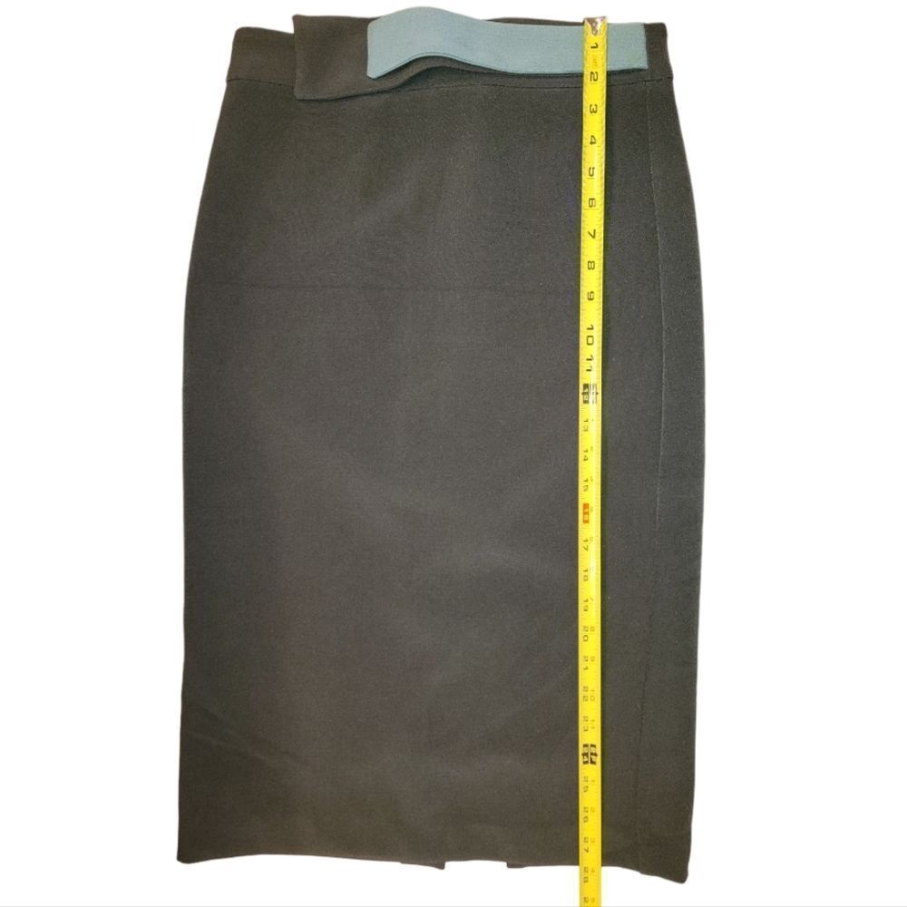 Eva Mendes/New York & Company (NY&Co) Olive/Green Pencil Skirt, 0, NWOT - Picture 12 of 15